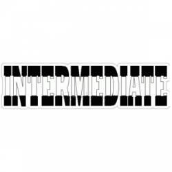Intermediate Thin White Line - Decal