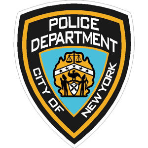 NYPD Logo City of New York Police - Sticker