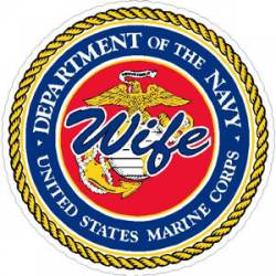 United States Marine Wife - Sticker