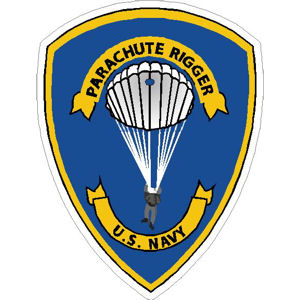 Parachute Rigger Navy Aviation Patch