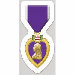 Purple Heart Medal - Sticker