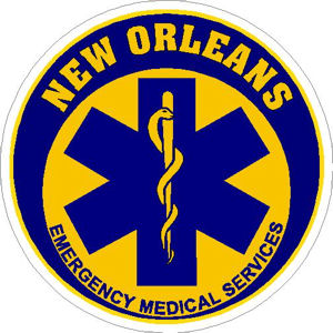New Orleans Emergency Medical Services - Sticker