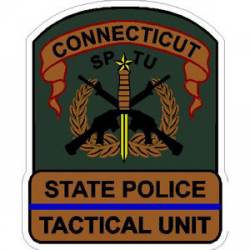 Connecticut State Police Tactical Unit - Sticker