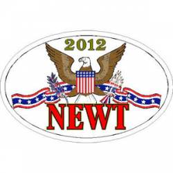 Newt 2012 - Oval Sticker