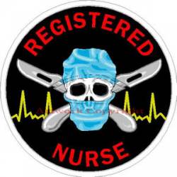 Registered Nurse RN - Sticker