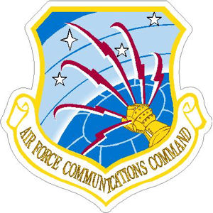 U.S. Air Force Communications Command - Sticker at Sticker Shoppe