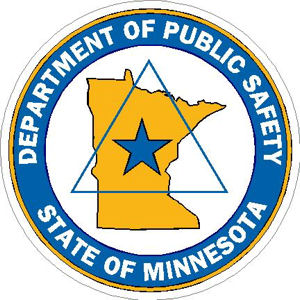 State Of Minnesota Department Of Public Safety - Sticker