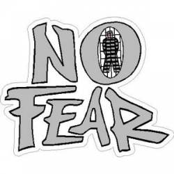 No Fear Department Of Corrections Criminal - Sticker