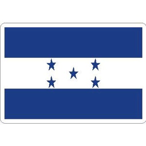 Honduras Flag - Rectangle Sticker