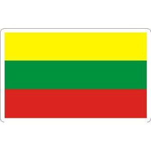 Lithuania Flag - Rectangle Sticker