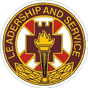 United States Army 5th Medical Brigade Vinyl Sticker at Sticker Shoppe