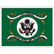 United States Army Retired Flag - Vinyl Sticker