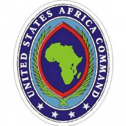 Dept Of Defense Africa Command  - Vinyl Sticker