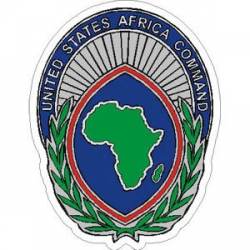Dept Of Defense Africa Command Logo - Vinyl Sticker