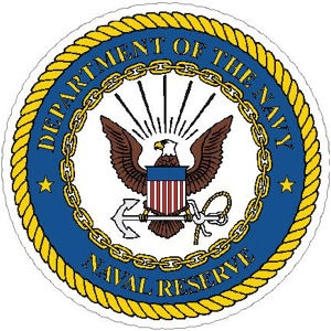 United States Navy Dept Of The Navy Naval Reserve - Vinyl Sticker at