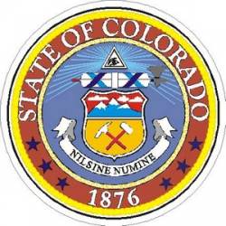 Colorado State Seal - Vinyl Sticker