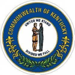 Kentucky State Seal - Vinyl Sticker