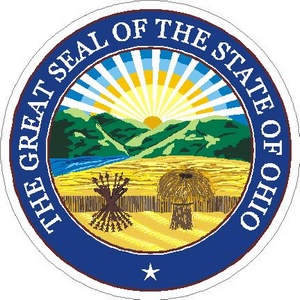 Ohio State Seal - Vinyl Sticker