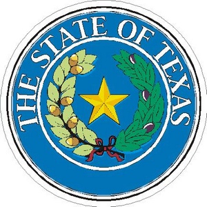 Texas State Seal - Vinyl Sticker