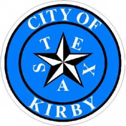 City of Kirby Texas - Vinyl Sticker
