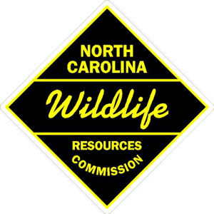 North Carolina Wildlife Resources Commission - Sticker at Sticker Shoppe