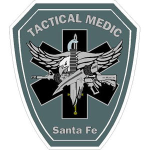 Tactical Medic Santa Fe - Sticker