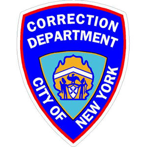 Doc Flag Correction Department City Of New York Vinyl Sticker at Sticker Shoppe