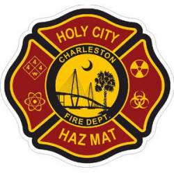 Charleston Fire Department Haz Mat 101 - Sticker