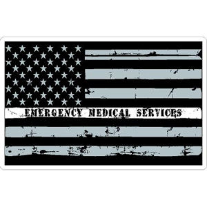 Thin White Line Patch flag – American Medic Apparel