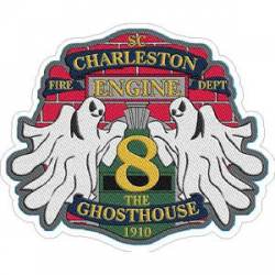 Charleston Fire Department Engine 108 - Sticker