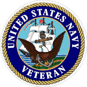 United states navy veteran sticker at sticker shoppe