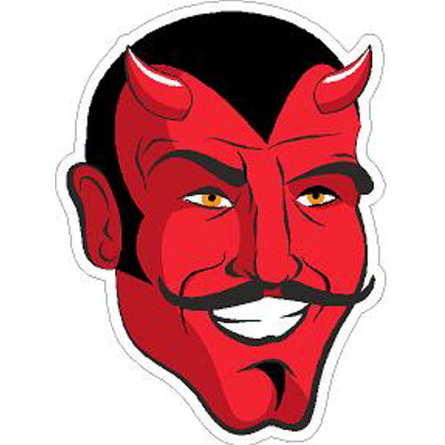 Red Devil - Vinyl Sticker