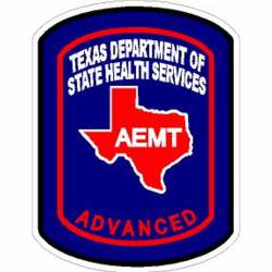 Texas Advanced AEMT - Vinyl Sticker