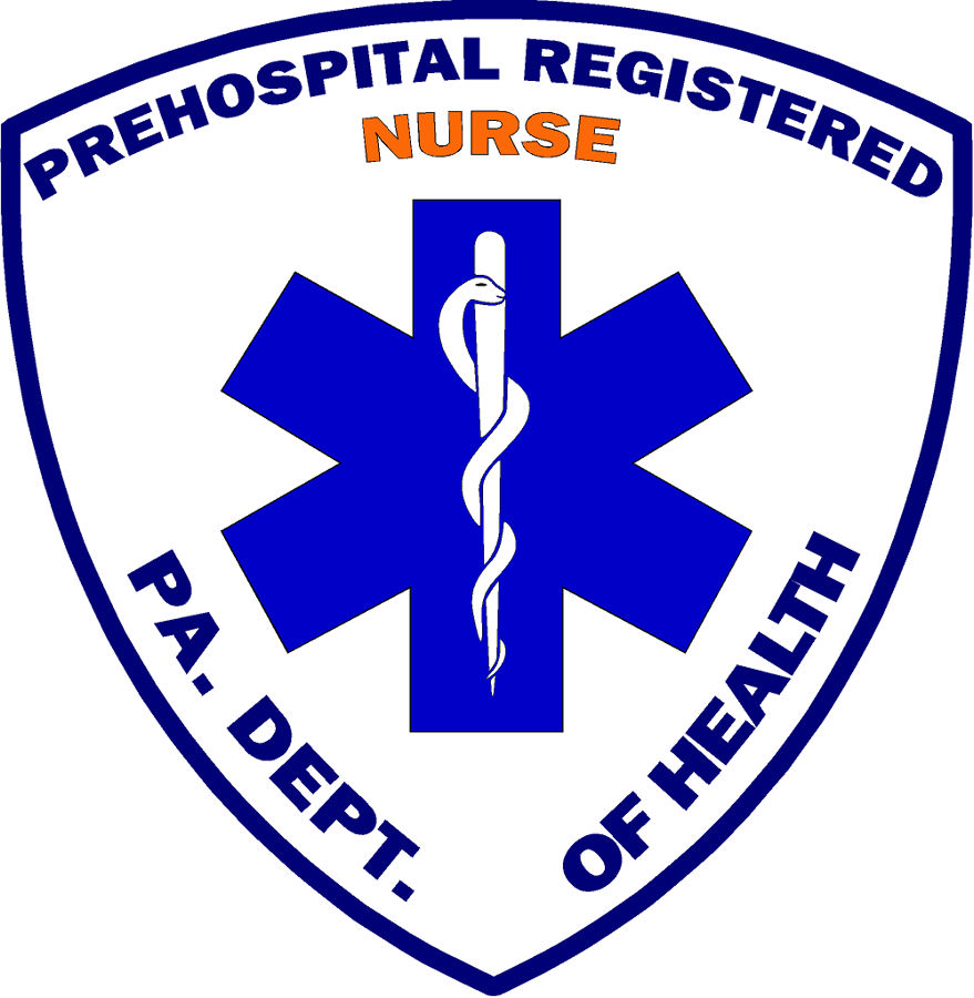 Pennsylvania Dept Of Health Prehospital Registered Nurse Vinyl Sticker at Sticker Shoppe
