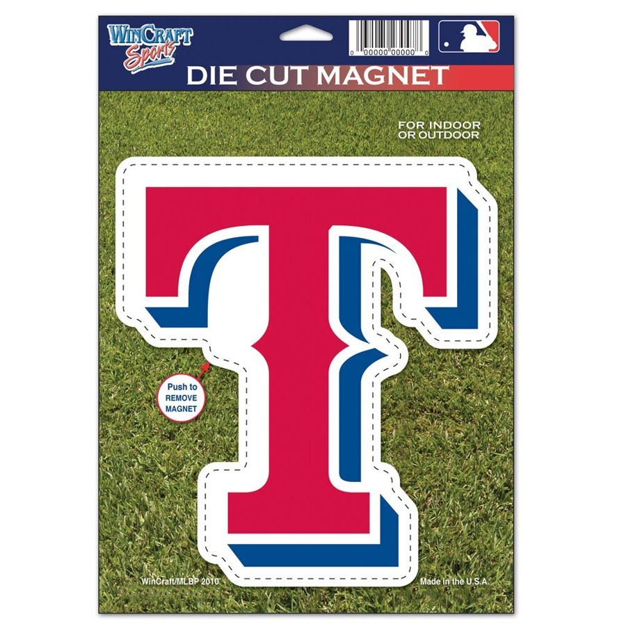 Texas Rangers - 7" Die Cut Magnet