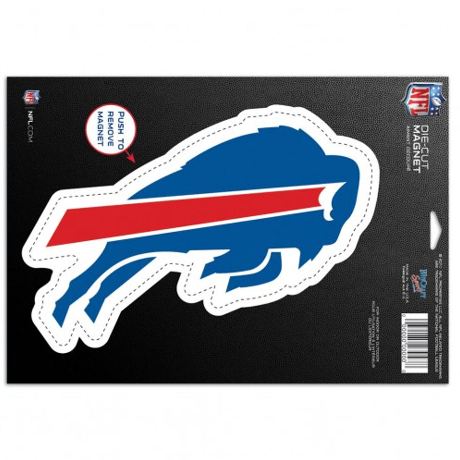 Buffalo Bills - 8" Die Cut Logo Magnet at Sticker Shoppe