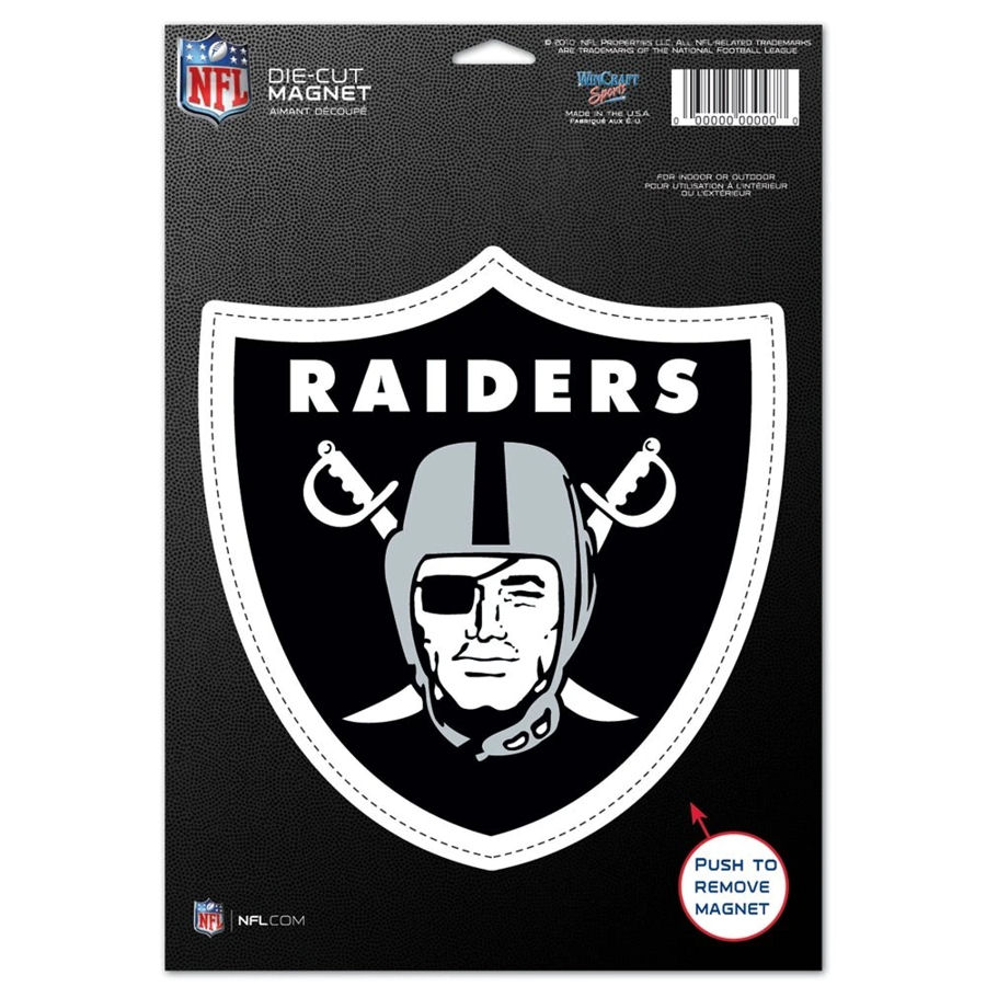 Las Vegas Raiders 6" Die Cut at Sticker Shoppe