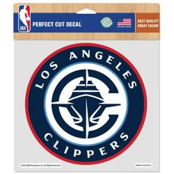 Los Angeles Clippers 2024 Logo - 8x8 Die Cut Decal