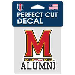 Maryland Terrapins Alumni - 4x4 Die Cut Decal