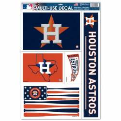 Houston Astros - Set of 5 Ultra Decals