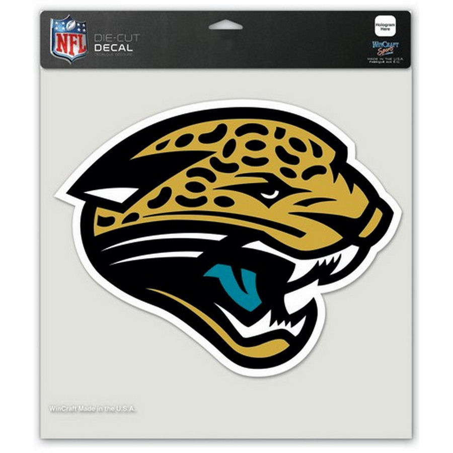Download Jacksonville Jaguars 1995-2012 Logo - 8x8 Full Color Die ...