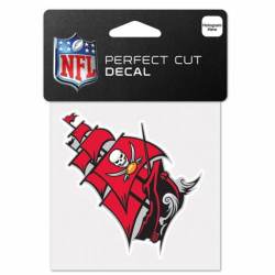 Tampa Bay Buccaneers Ship Logo - 4x4 Die Cut Decal