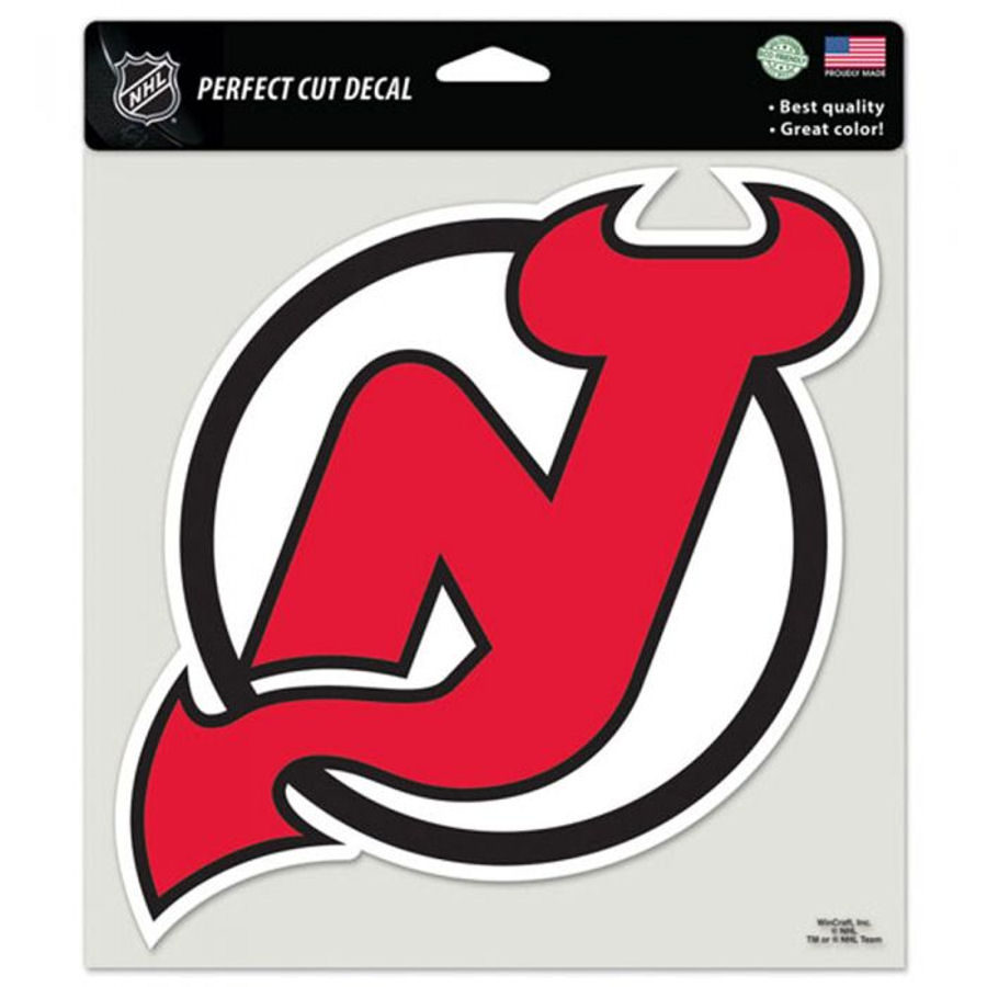 New Jersey Devils - 8x8 Full Color Die Cut Decal