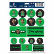 Marshall University Thundering Herd - 5x7 Sticker Sheet