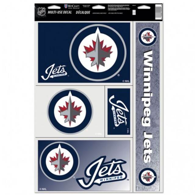 Winnipeg Jets - Set of 5 Ultra Decals