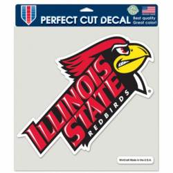 Illinois State Redbirds College NCAA Car Bumper Vinyl Sticker Decal 6"X3" 