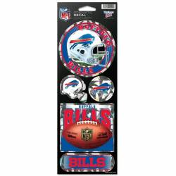 Buffalo Bills - Set Of 5 Prismatic Sticker Sheet