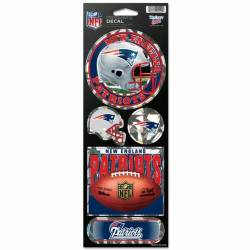 New England Patriots - Set Of 5 Prismatic Sticker Sheet
