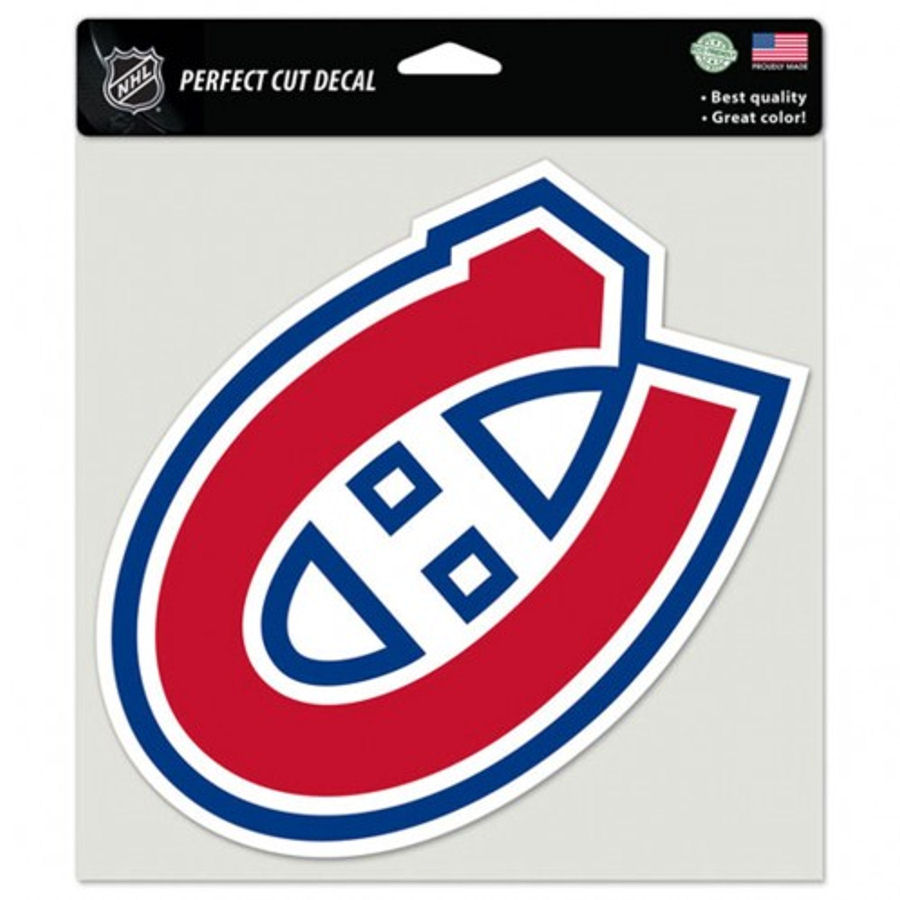 Montreal Canadiens 8x8 Full Color Die Cut Decal at Sticker Shoppe