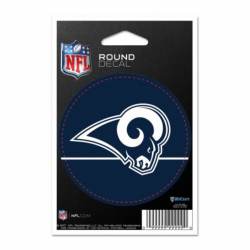 Los Angeles Rams - 3x3 Round Vinyl Sticker